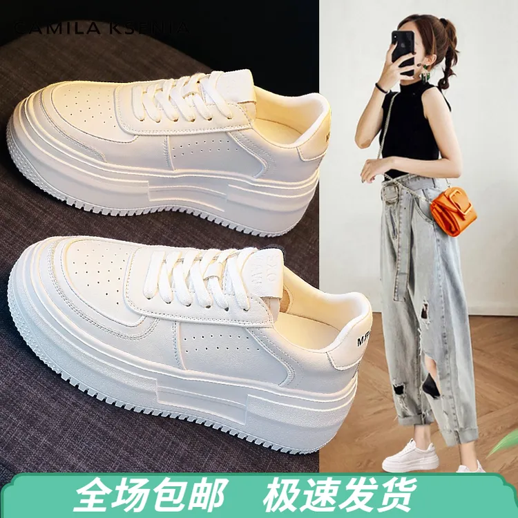 官网小c&k旗舰店2025春夏流行女鞋百搭时尚休闲鞋轻奢旅游鞋女款