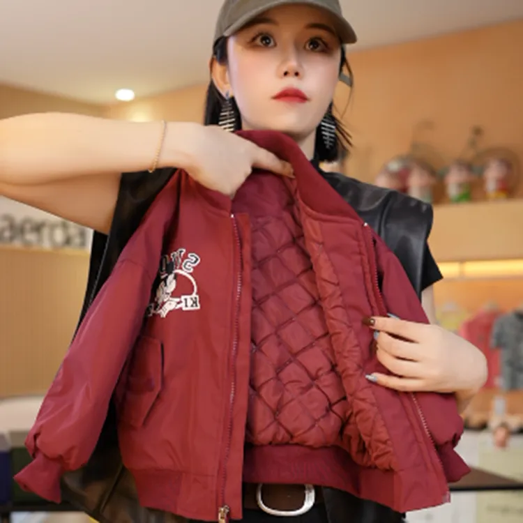 童装男童外套冬装帅气宝宝棉服夹棉儿童棉衣加厚款秋冬季卡通夹克