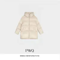 【暖阳】羽绒服连帽鹅绒长袖拉链款外套AD-259239-DY