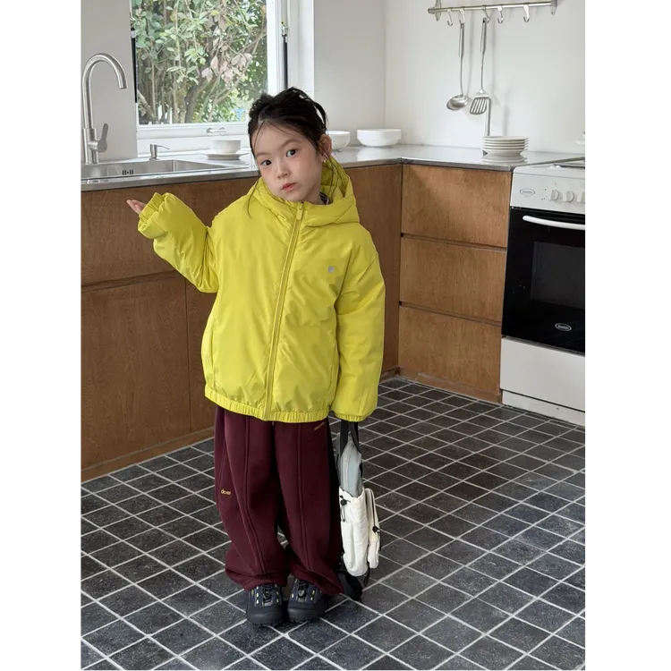 【杜邦棉】儿童硬核暖感防风耐造冲锋衣连帽棉服外套冬25K013