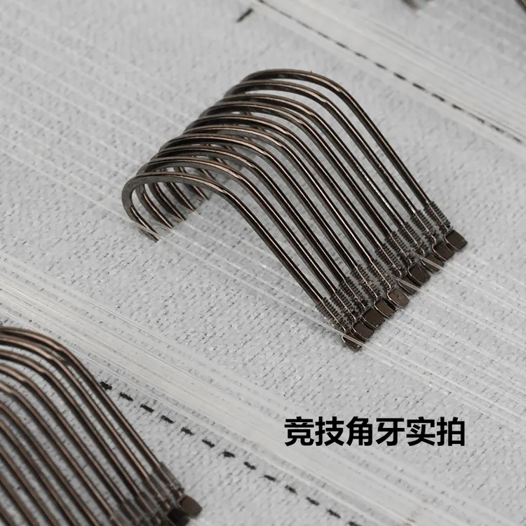 奋斗家族  垂钓俱乐部1米对折110C角牙100付手绑钩
