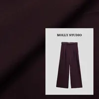 【精英佳人】Molly 百搭时尚气质显瘦 裤子 M2025459