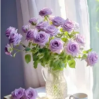 鲜花【海洋之歌】同地址两单以上顺丰包邮送货上门+送配草1扎