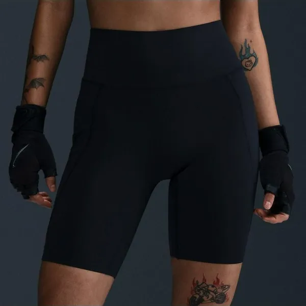 【滔搏联动】耐克女 DF UNVRSA HR 8IN SHRT紧身运动短裤HQ6824-010