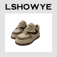 LSHOWYE｜拼色厚底圆头单鞋 360-712