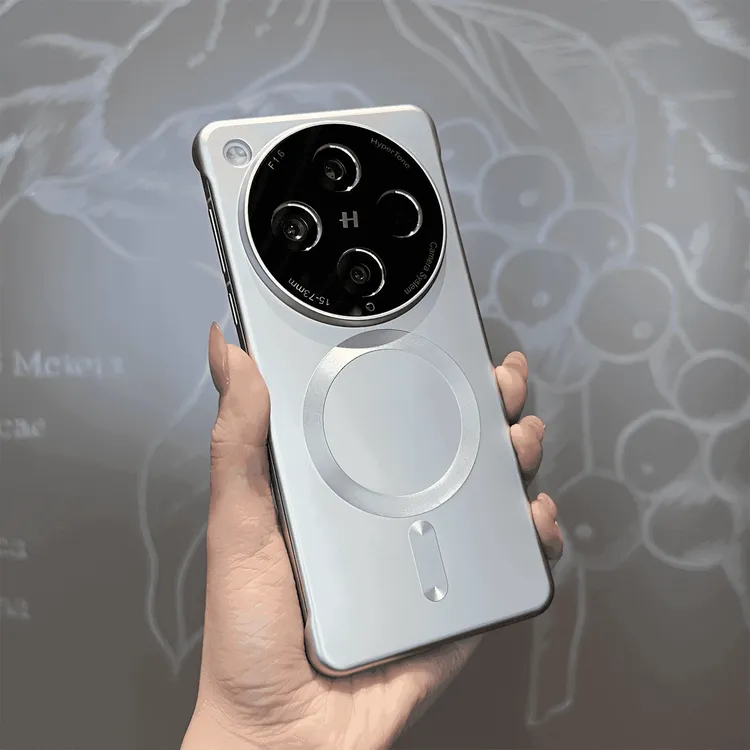 高级感适用OPPOfindx8超薄裸感无边框手机壳x8pro磁吸镜头全包硬
