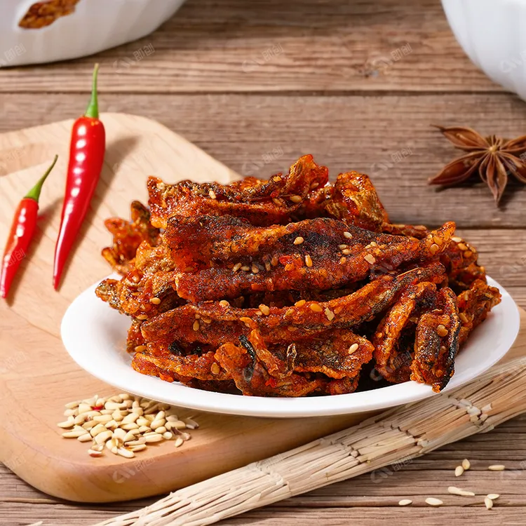 看电视剧解馋香辣鳕鱼皮办公室户外踏青宿舍零食网红办公加班在家