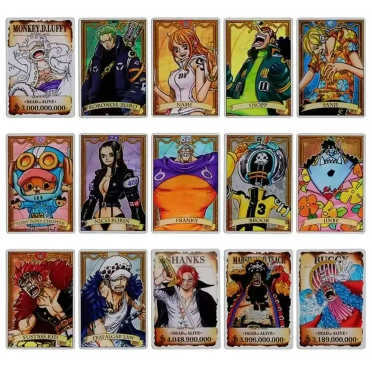 【海贼王】29周年js原画卡场面写立牌方卡吧唧(盲盒代拆)