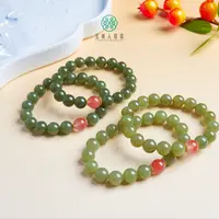 石惑珠宝*和田玉单圈约10mm%多样性发一