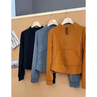 TY8 【立领卫衣】人手两件的立体裁剪双拉链立领卫衣（衣长53）