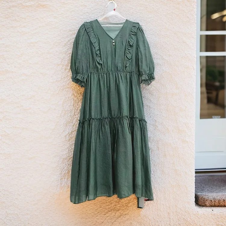 2603-时尚气质百搭设计感连衣裙