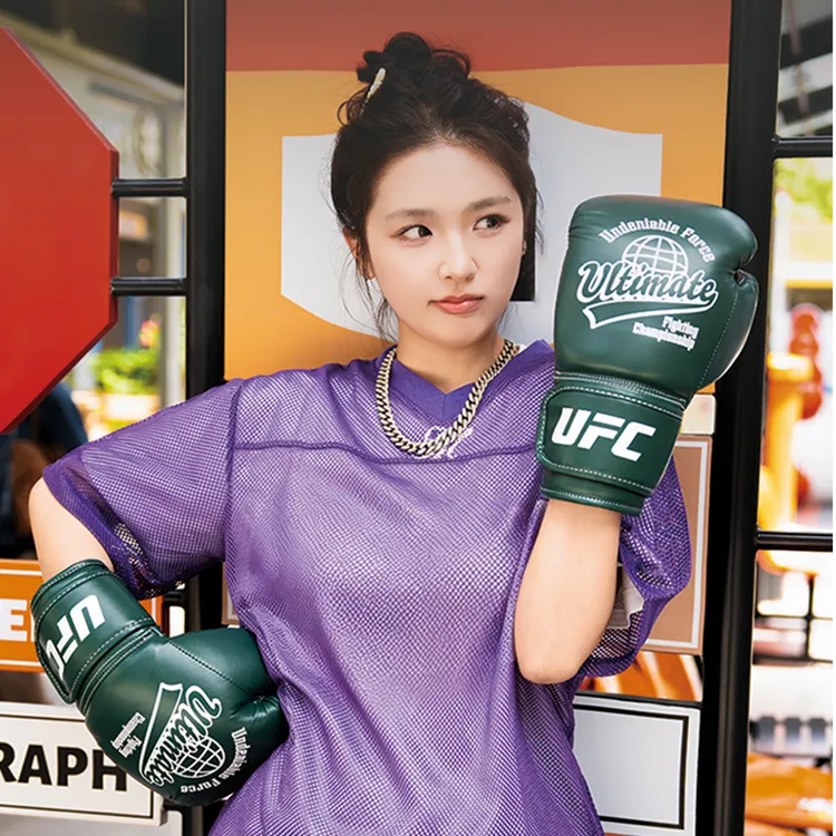 直播间特价UFC专业时尚轻便耐打强化裹感手腕支撑新手优选拳击泰拳拳套