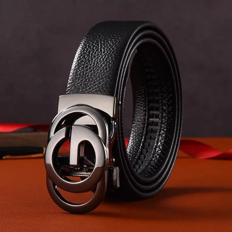 【全卡槽】男士休闲商务皮带腰带男款潮流学生时尚百搭自动扣休闲