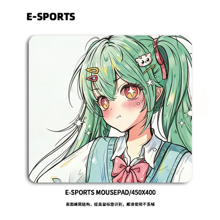 Bythare白【知恩】一周年限定系列泽电竞鼠标垫自研细面中性均衡垫