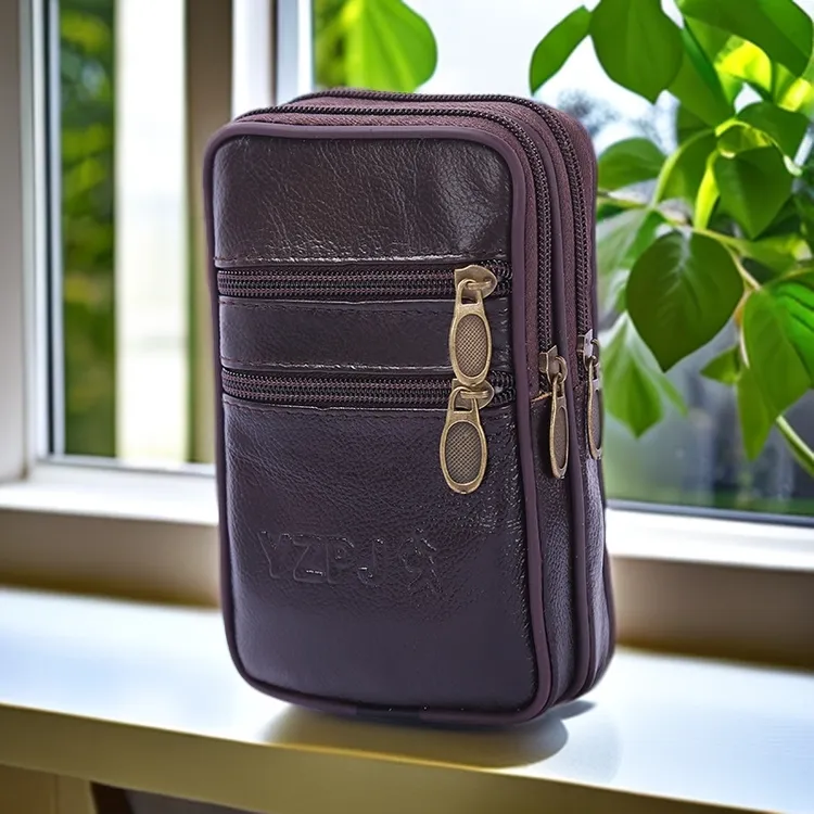 手机腰包男士工地户外多功能竖款皮带手机包便携用干活专用男款