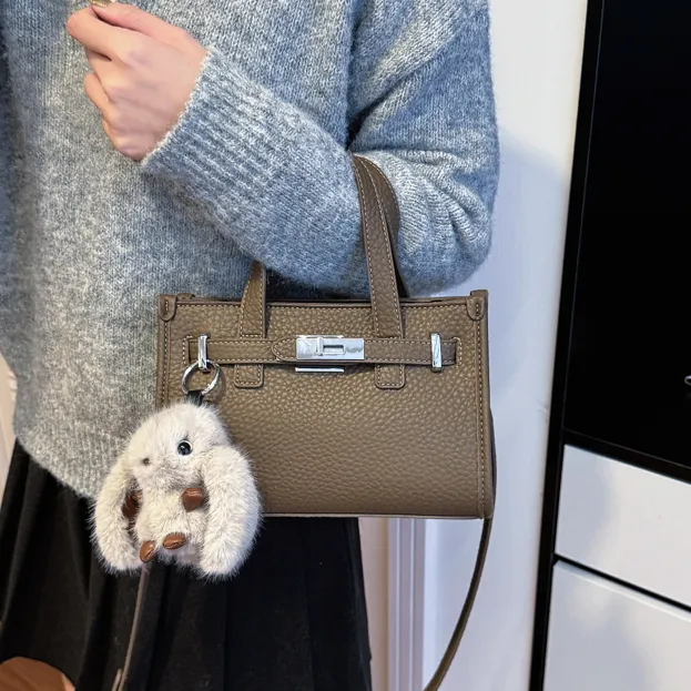 欧美潮流高级感时尚手提包女包百搭通勤包小众轻奢质感单肩斜挎包