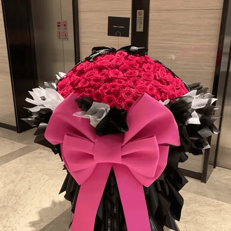 520朵99朵弗洛伊德玫瑰花束鲜花速递全国同城附近花店送订婚生日