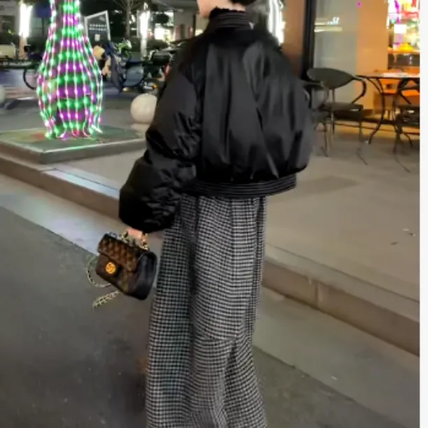 2025冬季新款潮流韩版爆款网红洋气外套棉服裤子Goieox