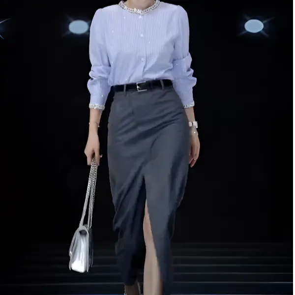 2025春季新款时尚气质通勤OL洋气显瘦套装
