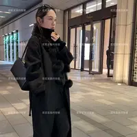 【花花菜】’继承者‘ 小个子 冬季新款静奢风高定双面手缝Y毛大衣