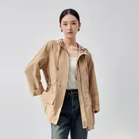 【丽公主】商场同款秋季新品风衣外套N118A43020