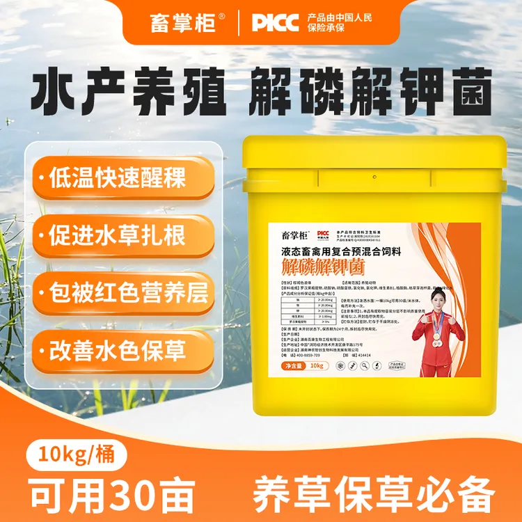 解磷解钾菌螃蟹塘生根保草护草水草伊乐藻趴着长抗高温辅助净水商品图