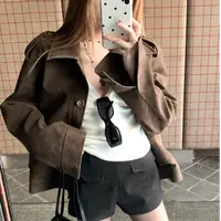 COOLLINE林子熙 嫩妹天菜 高腰显瘦显腿长西装短裤