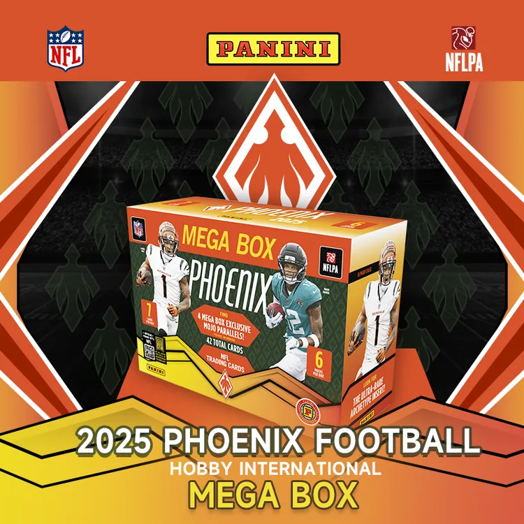 帕尼尼2025Phoenix 橄榄球球星卡Hobby International Mega版本