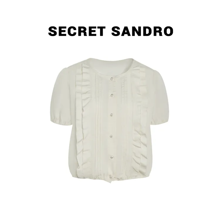 【Secret Sandro】鸥小柒  衬衫 C55221104Q