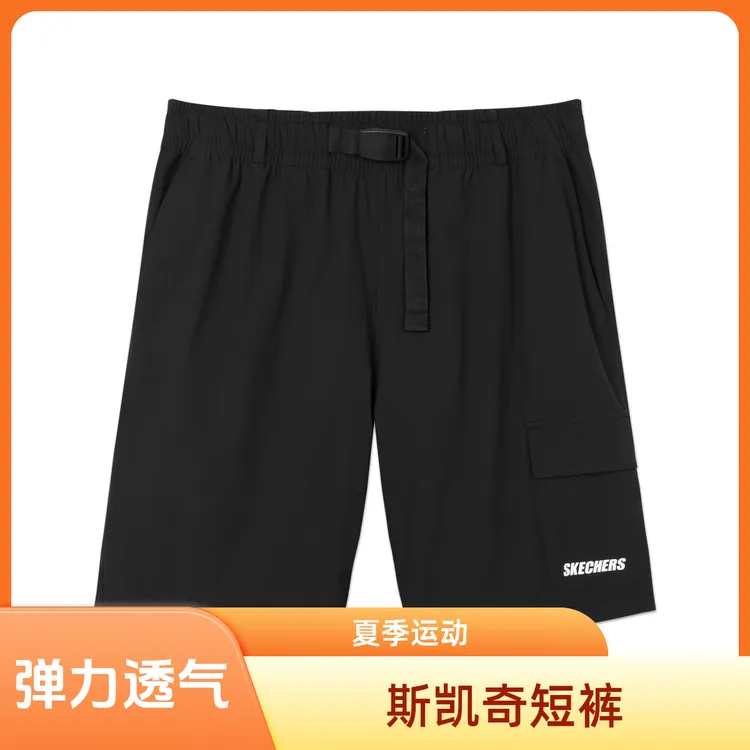 SKECHERS/斯凯奇休闲运动短裤夏季ins潮牌速干短裤男士m036（瑞峰）