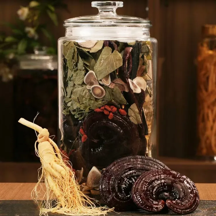 东北灵芝泡酒原材料 送20斤专业泡酒玻璃瓶 货真价实 保真保纯 