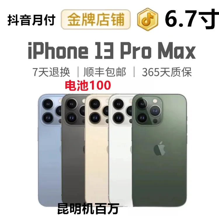 99新 Apple/苹果 13ProMax 国行 全网通 5G双卡双待零售机