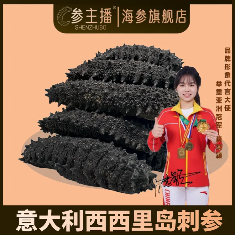 shenzhubo/参主播意大利西西里岛刺参纯淡干深海冷水刺参高端送礼