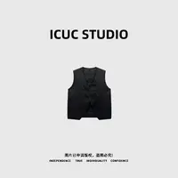 ICUC STUDIO-【云感羽绒马甲】90白鸭绒保暖秋冬新款羽绒马甲3024