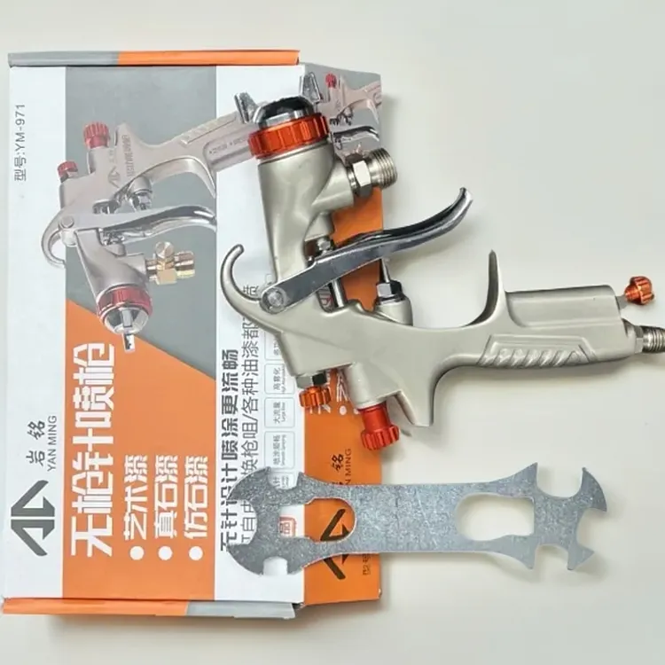 无枪针精品971压力罐喷枪喷漆可随意更换头子喷漆枪精品耐磨喷枪