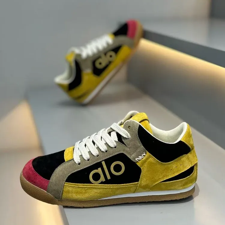 2025秋季新款中邦潮流阿甘板鞋男士韩版百搭拼色男生系带休闲鞋男