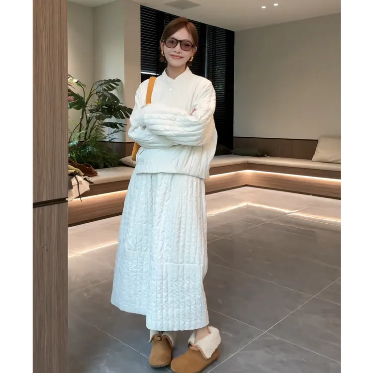 流行一整套2025秋季新款时尚气质慵懒风宽松休闲上衣半身裙两件套