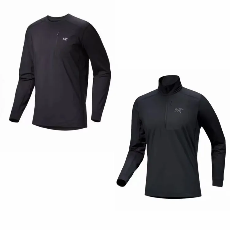 【冬季抓绒】始祖鸟RHO Zip Neck  秋冬半拉链打底立领抓绒长袖