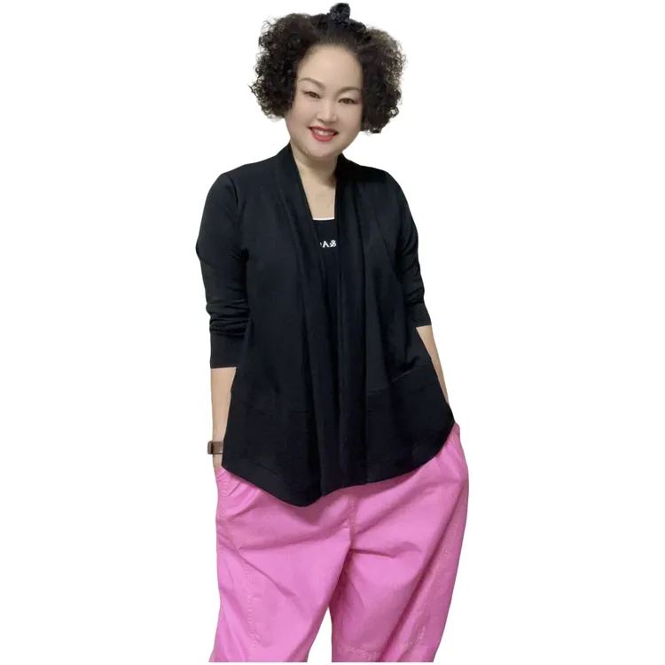 25079时尚气质休闲秋季女外套-394春秋百搭修身宽松韩版
