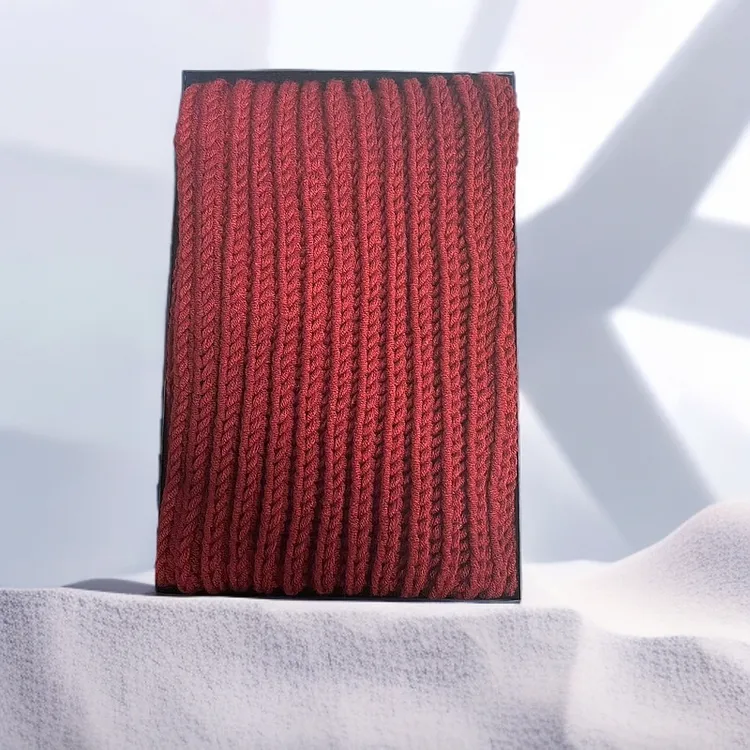 八股情人棉纯手工编织成品白色围巾送男女友保暖柔软百搭