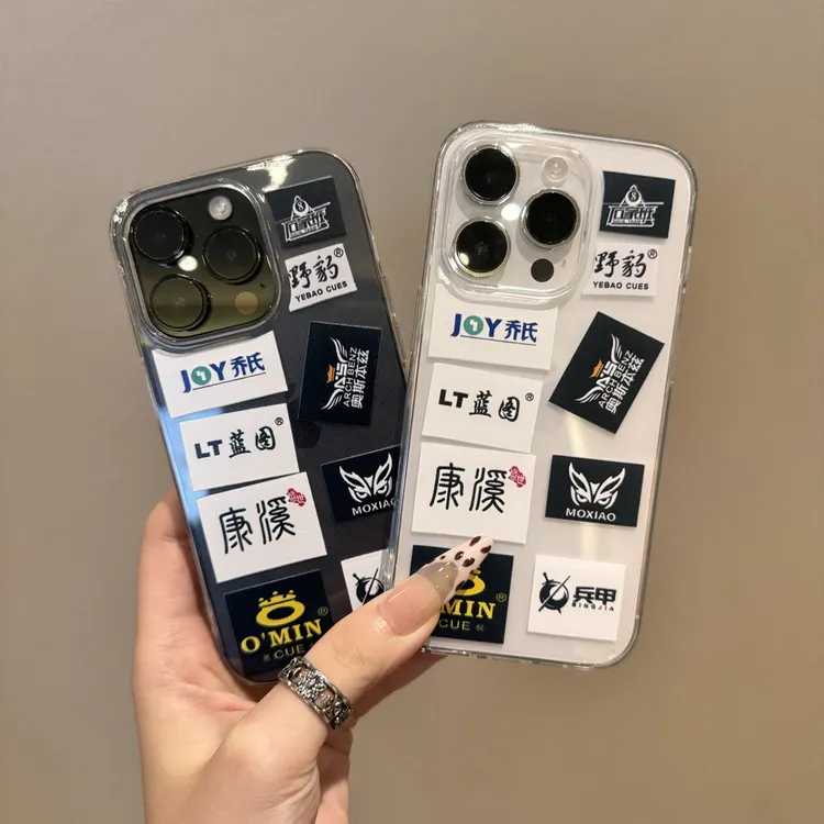 ZMGX台球乔氏野豹适用苹果17/16pro高透手机壳华为P70vivoppo小米