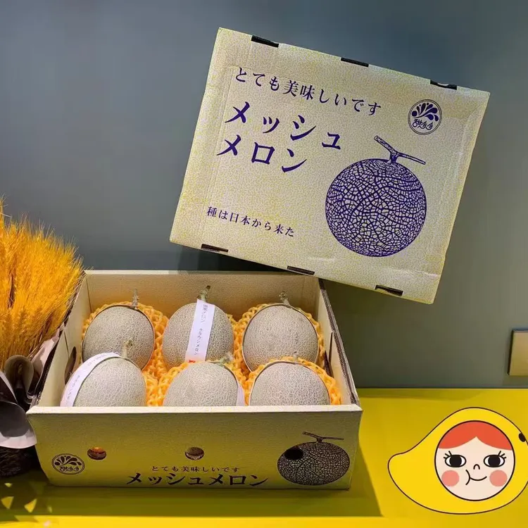 海南直发新鲜网纹瓜玫珑蜜瓜软糯香甜当季水果