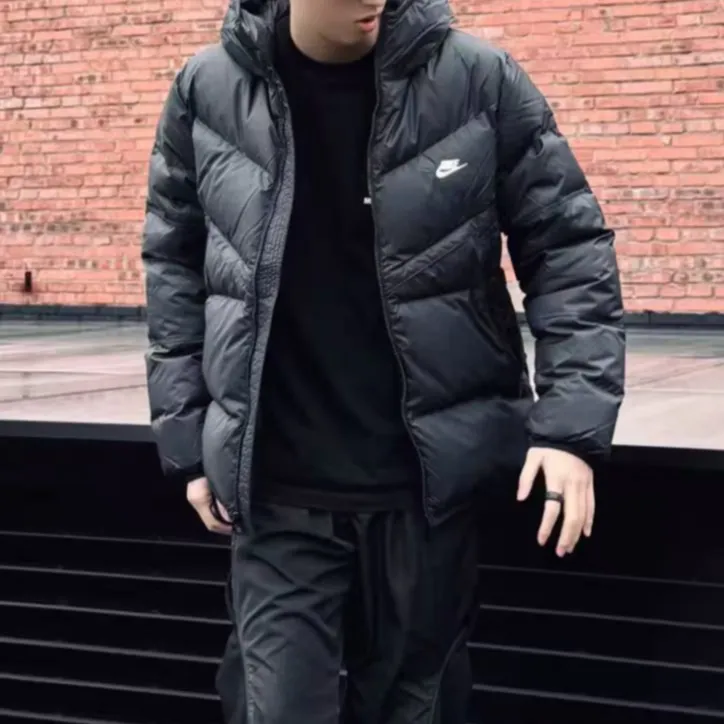 NIKE/耐克男子经典短款运动羽绒服连帽保暖防风外套DV1132010