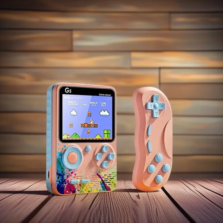 2025超火掌上500合1SUP复古经典儿童学生热门爆款掌机配备双人手