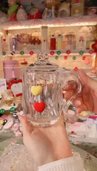 【闪购商品】摆件爱心泡茶杯品质好，发货快，放心拍