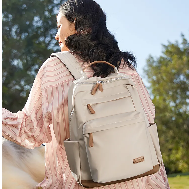 莱夫学生双肩包女旅行牛津布背包女款爆款书包新款大容量电脑包