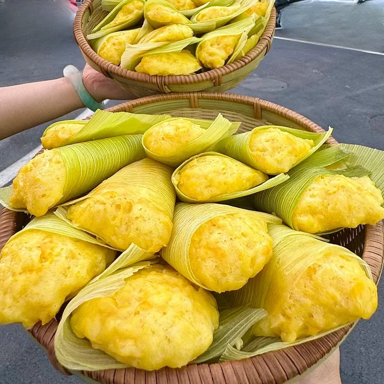 玉米360g/10个传统粗粮包谷粑粑营养健康儿童营养早餐半成品