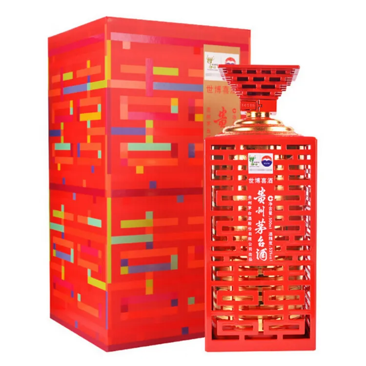 KWEICHOW MOUTAI/贵州茅台2010年世博喜酒茅台酒酱香型53度500ml