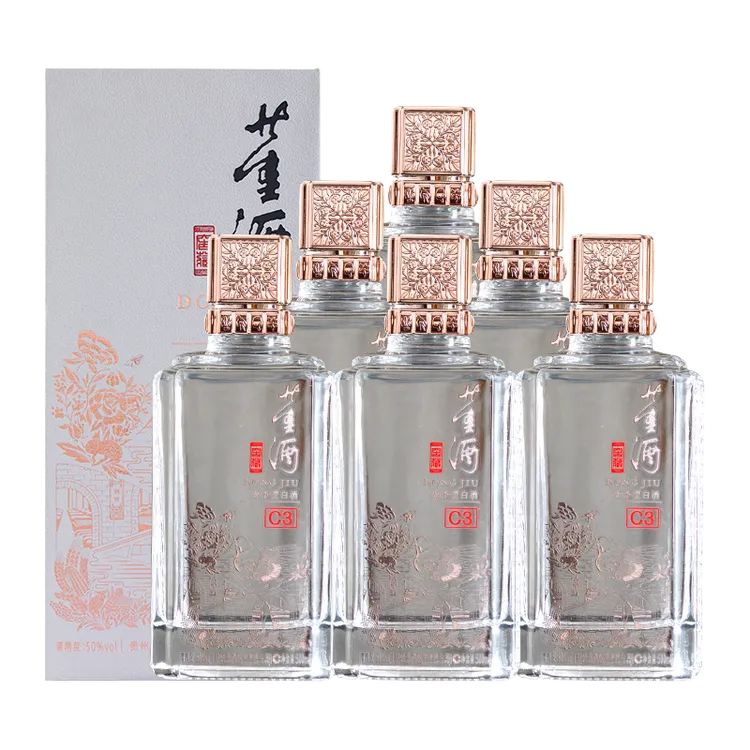董酒50度兼香型500ml窖藏C3整箱+54度董香型白标430ml整箱