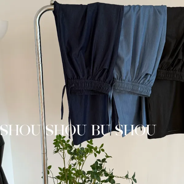 【瘦瘦】加州牛仔-大码春夏三色天丝高腰抽绳垂感直筒牛仔裤S01311